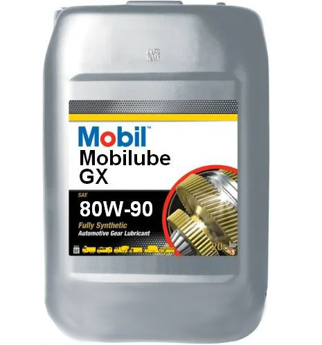 Трансмиссионное масло Mobil Mobilube GX 80W-90 20л